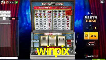 Sinta a adrenalina dos jogos de cassino com winpix